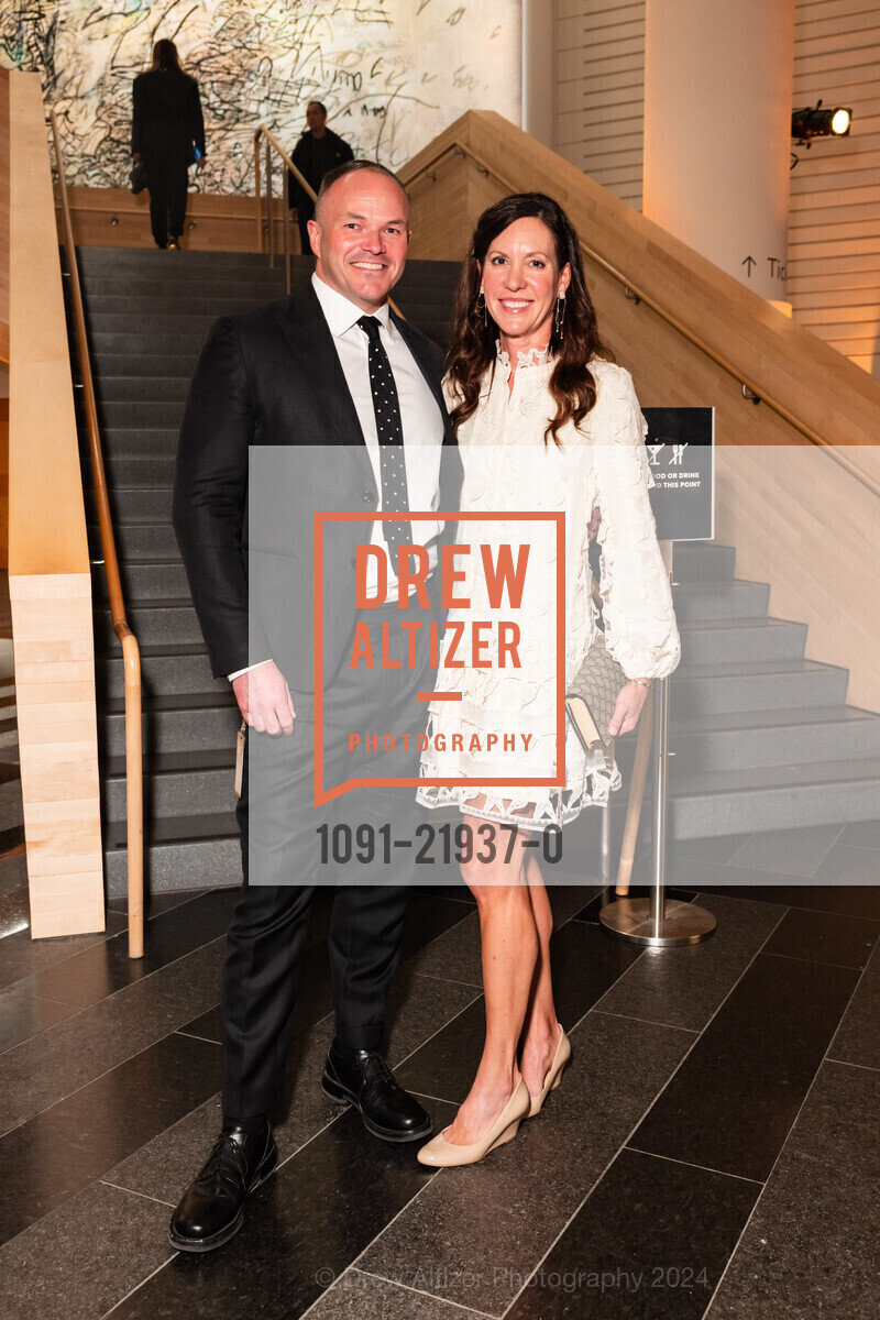 Chris Bedford, Jennifer Bedford, SFMOMA hosts Opening Reception for Amy Sherald: American Sublime, San Francisco Museum of Modern Art. 151 3rd St, November 13th, 2024, Photo #1091-21937-0 Chris Bedford, Jennifer Bedford, Photo #1091-21937-0