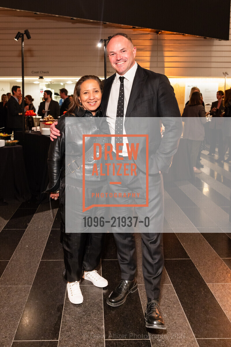 Monetta White, Chris Bedford, SFMOMA hosts Opening Reception for Amy Sherald: American Sublime, San Francisco Museum of Modern Art. 151 3rd St, November 13th, 2024, Photo #1096-21937-0 Monetta White, Chris Bedford, Photo #1096-21937-0