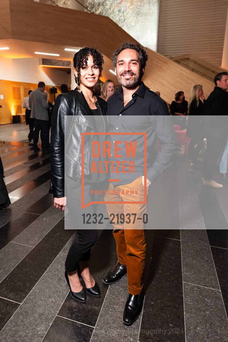 Ramie McDowell, Jeff Castleman, SFMOMA hosts Opening Reception for Amy Sherald: American Sublime, San Francisco Museum of Modern Art. 151 3rd St, November 13th, 2024, Photo #1232-21937-0 Ramie McDowell, Jeff Castleman, Photo #1232-21937-0