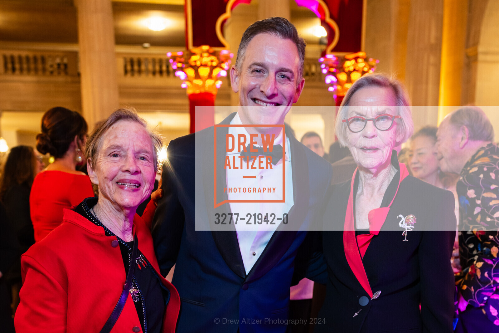 Helen Berggruen, Jeremy Geffen, Barbro Osher, Photo #3277-21942-0