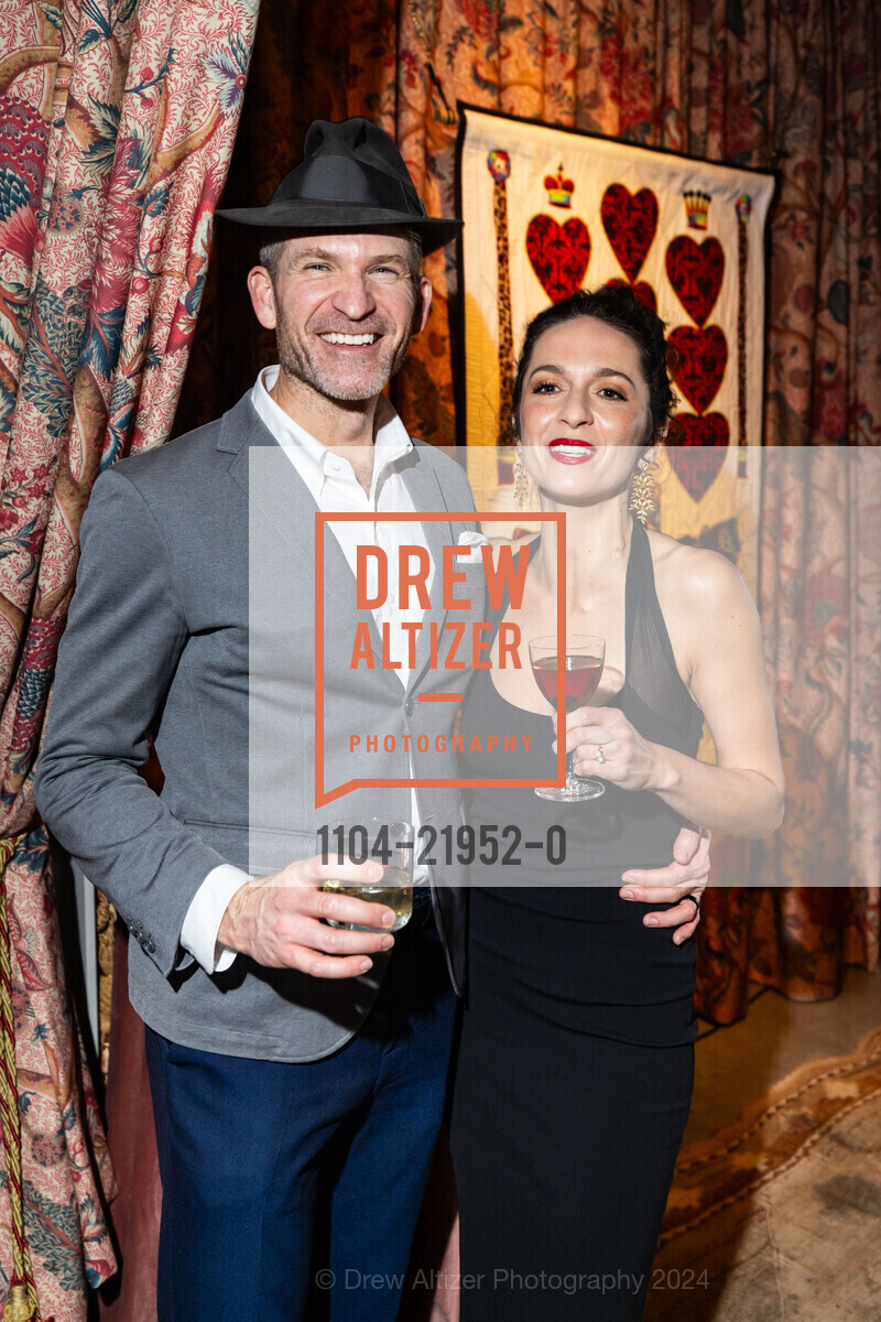 Leo Felix, Marguerite Munoz, XERO Club, Museum of Craft and Design's 20th Anniversary Gala, Saint Joseph's Art Society. 1401 Howard St, November 23rd, 2024, Photo #1104-21952-0 Leo Felix, Marguerite Munoz, Photo #1104-21952-0