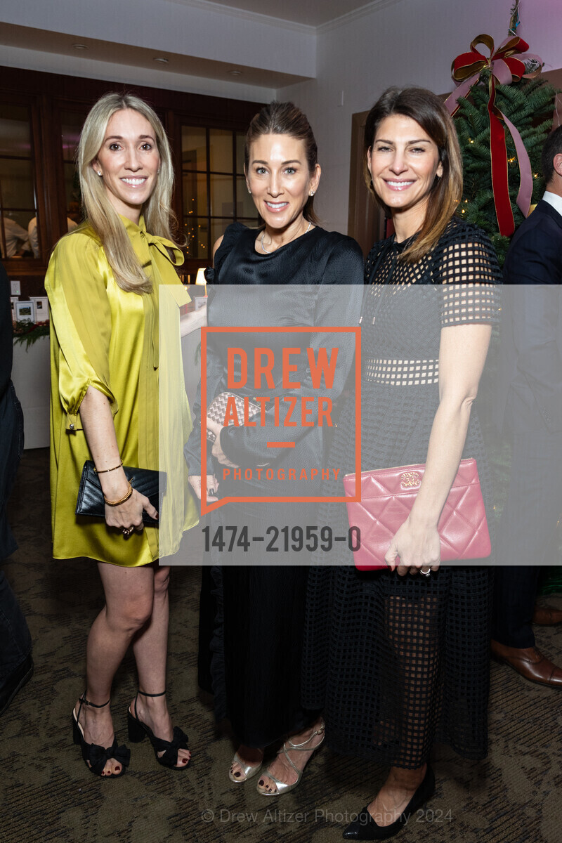 D'arcy Porter, Gretchen Levin, Jennifer Stroud, JINGLE & MINGLE hosted by Children of Shelters, Fort Mason Center for Arts & Culture. 1 Fort Mason, December 5th, 2024, Photo #1474-21959-0 D'arcy Porter, Gretchen Levin, Jennifer Stroud, Photo #1474-21959-0