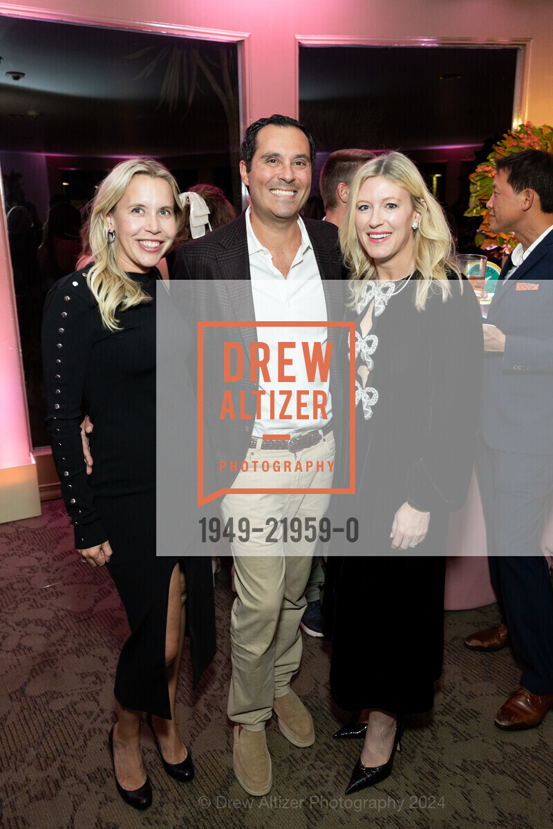 Sarah Torbin, Chad Torbin, Brooke Carillo, JINGLE & MINGLE hosted by Children of Shelters, Fort Mason Center for Arts & Culture. 1 Fort Mason, December 5th, 2024, Photo #1949-21959-0 Sarah Torbin, Chad Torbin, Brooke Carillo, Photo #1949-21959-0