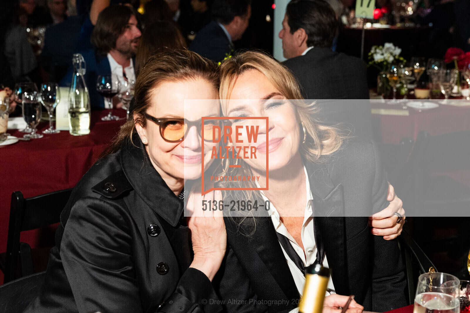 Ina Treciokas, Connie Nielsen, 2024 SFFILM Awards Night, Fort Mason Center & Arts Center Gateway Pavillion. 2 Marina Blvd Bldg A, December 9th, 2024, Photo #5136-21964-0 Ina Treciokas, Connie Nielsen, Photo #5136-21964-0