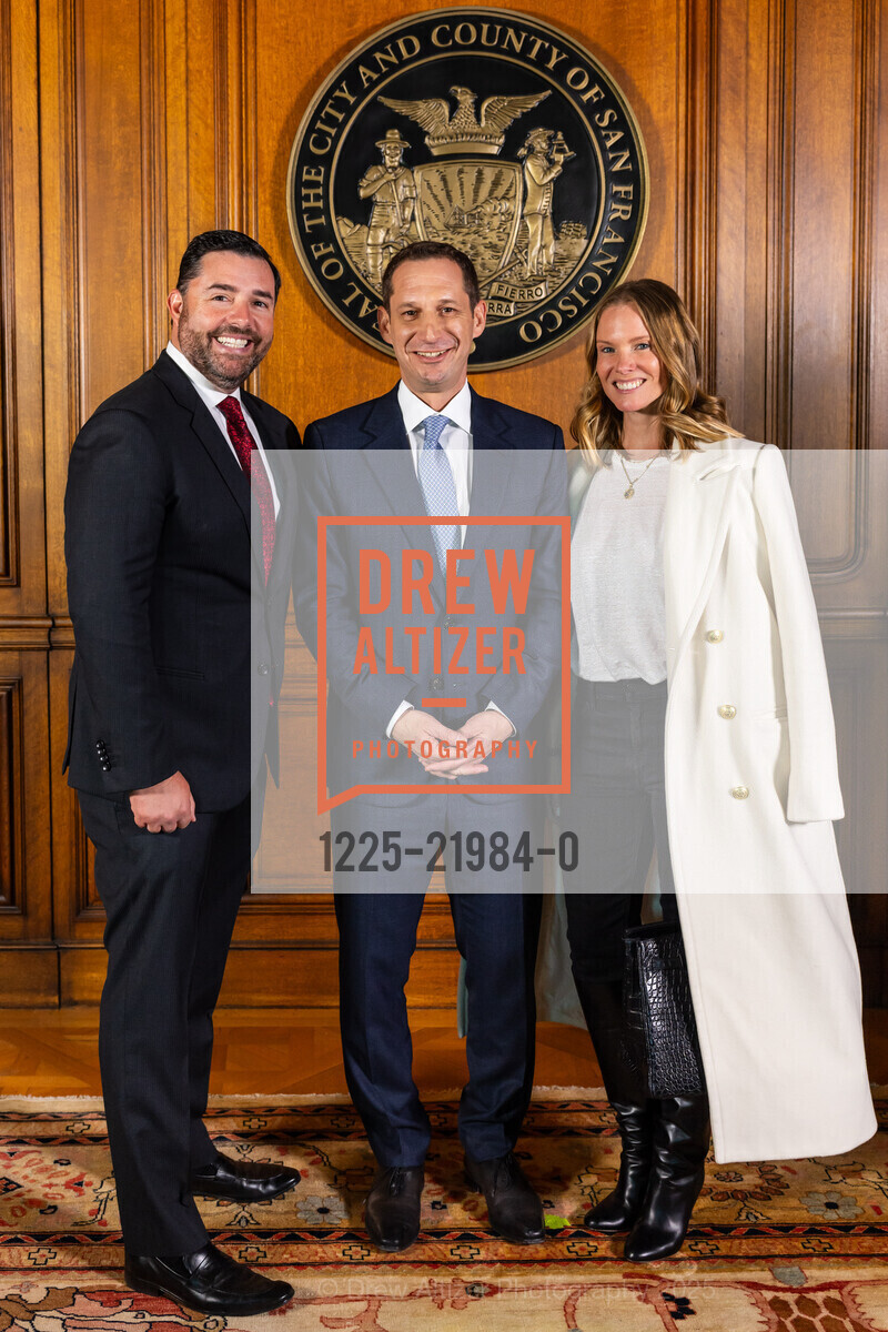 Jed York, Daniel Lurie, Danielle York, Photo #1225-21984-0