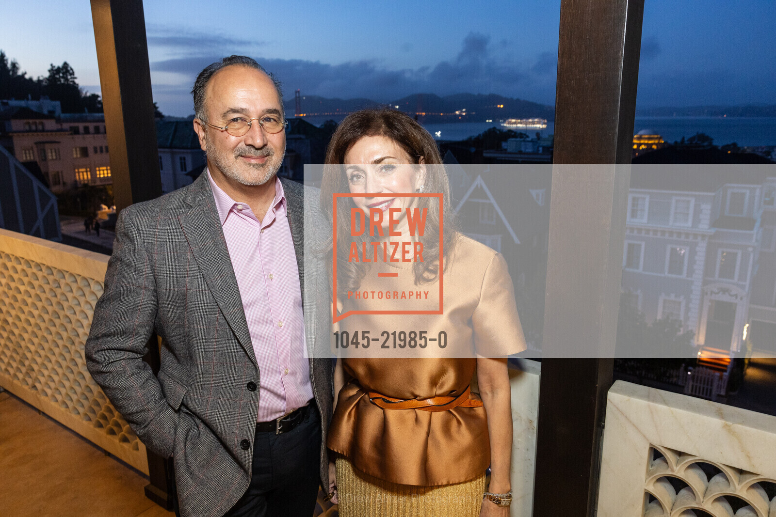 Oran Muduroglu, Maryam Muduroglu, San Francisco Consular Corps Reception, Private Residence. 2841 Vallejo St, January 4th, 2025, Photo #1045-21985-0 Oran Muduroglu, Maryam Muduroglu, Photo #1045-21985-0