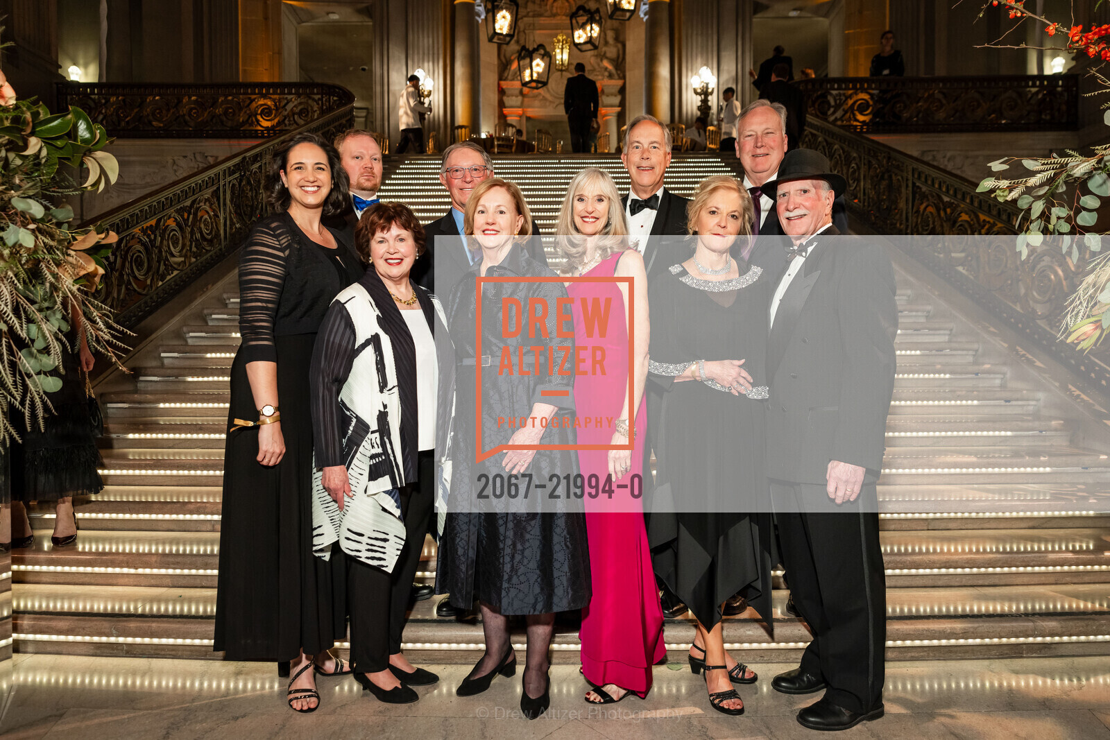 Christina Rutter, Andrew Rutter, Vicky Koenig, Ken Monk, Nancy Noakes, PJ Handeland, Patty McCreary, Dale Fehringer, Bill Diefenbach, Geoff Noakes, San Francisco Ballet's 2025 Opening Night Gala, War Memorial Opera House. 301 Van Ness Ave, Photo #2067-21994-0 Christina Rutter, Andrew Rutter, Vicky Koenig, Ken Monk, Nancy Noakes, PJ Handeland, Patty McCreary, Dale Fehringer, Bill Diefenbach, Geoff Noakes, Photo #2067-21994-0