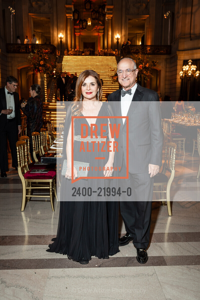 Farah Makras, Victor Makras, San Francisco Ballet's 2025 Opening Night Gala, War Memorial Opera House. 301 Van Ness Ave, Photo #2400-21994-0 Farah Makras, Victor Makras, Photo #2400-21994-0
