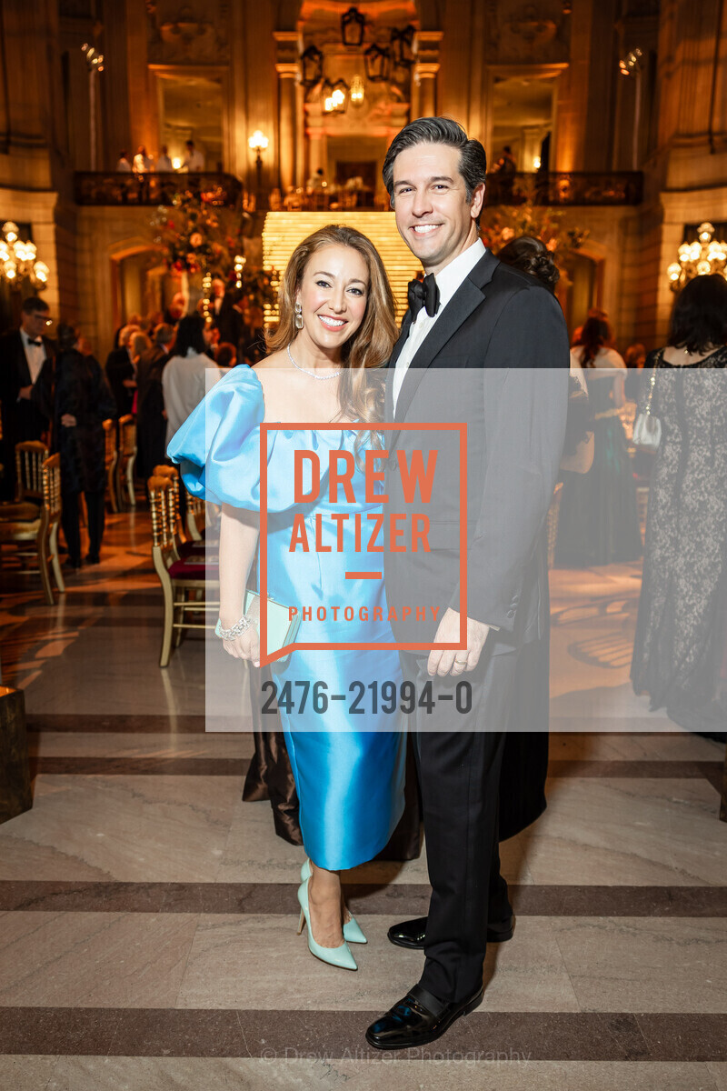 Schuyler Hudak Prionas, Nicolas Prionas, San Francisco Ballet's 2025 Opening Night Gala, War Memorial Opera House. 301 Van Ness Ave, Photo #2476-21994-0 Schuyler Hudak Prionas, Nicolas Prionas, Photo #2476-21994-0