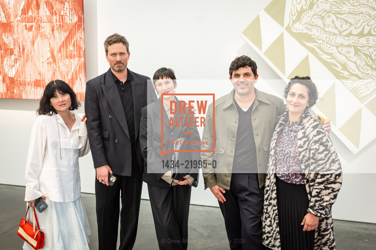Jenny Witt, Luke Foss, Brook Lane, Matt Iba, SFMOMA's FOG Fair 2025, Fort Mason Piers 2 and 3 (Festival Pavillion and Gateway Pavillion). 2 Marina Boulevard, January 22nd, 2025, Photo #1434-21995-0 Jenny Witt, Luke Foss, Brook Lane, Matt Iba, Photo #1434-21995-0