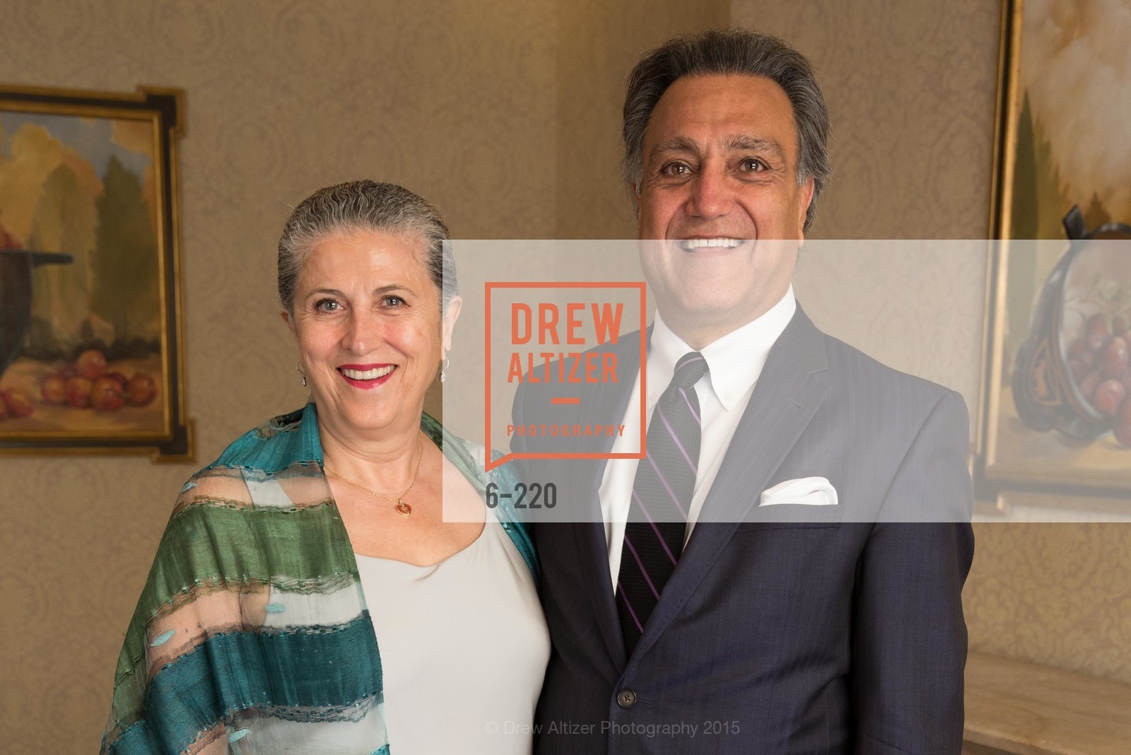 Nahid Nassiri, Mark Attarha, NHG Real Estate Luncheon, The Fairmont Hotel, Fountain Room. 950 Mason St, August 3rd, 2015,Drew Altizer, Drew Altizer Photography, full-service agency, private events, San Francisco photographer, photographer california