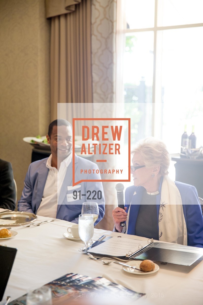 Eric Johnson, Lois Lehrman, NHG Real Estate Luncheon, The Fairmont Hotel, Fountain Room. 950 Mason St, August 3rd, 2015,Drew Altizer, Drew Altizer Photography, full-service agency, private events, San Francisco photographer, photographer california