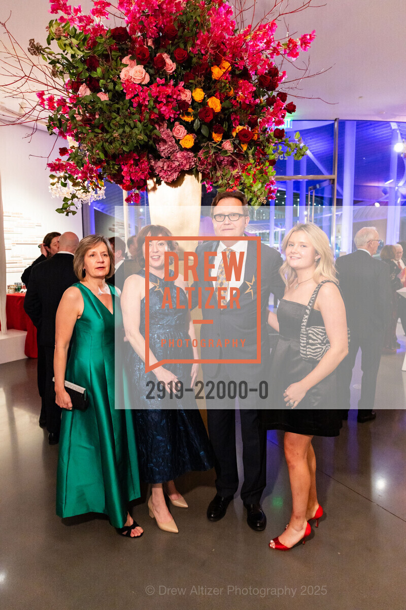 Gina Wasson, Rachel Teagle, John Wasson, Natalie Wasson, Manetti Shrem Museum Annual Gala, Jan Shrem and Maria Manetti Shrem Museum of Art. 254 Old Davis Rd, January 25th, 2025, Photo #2919-22000-0 Gina Wasson, Rachel Teagle, John Wasson, Natalie Wasson, Photo #2919-22000-0
