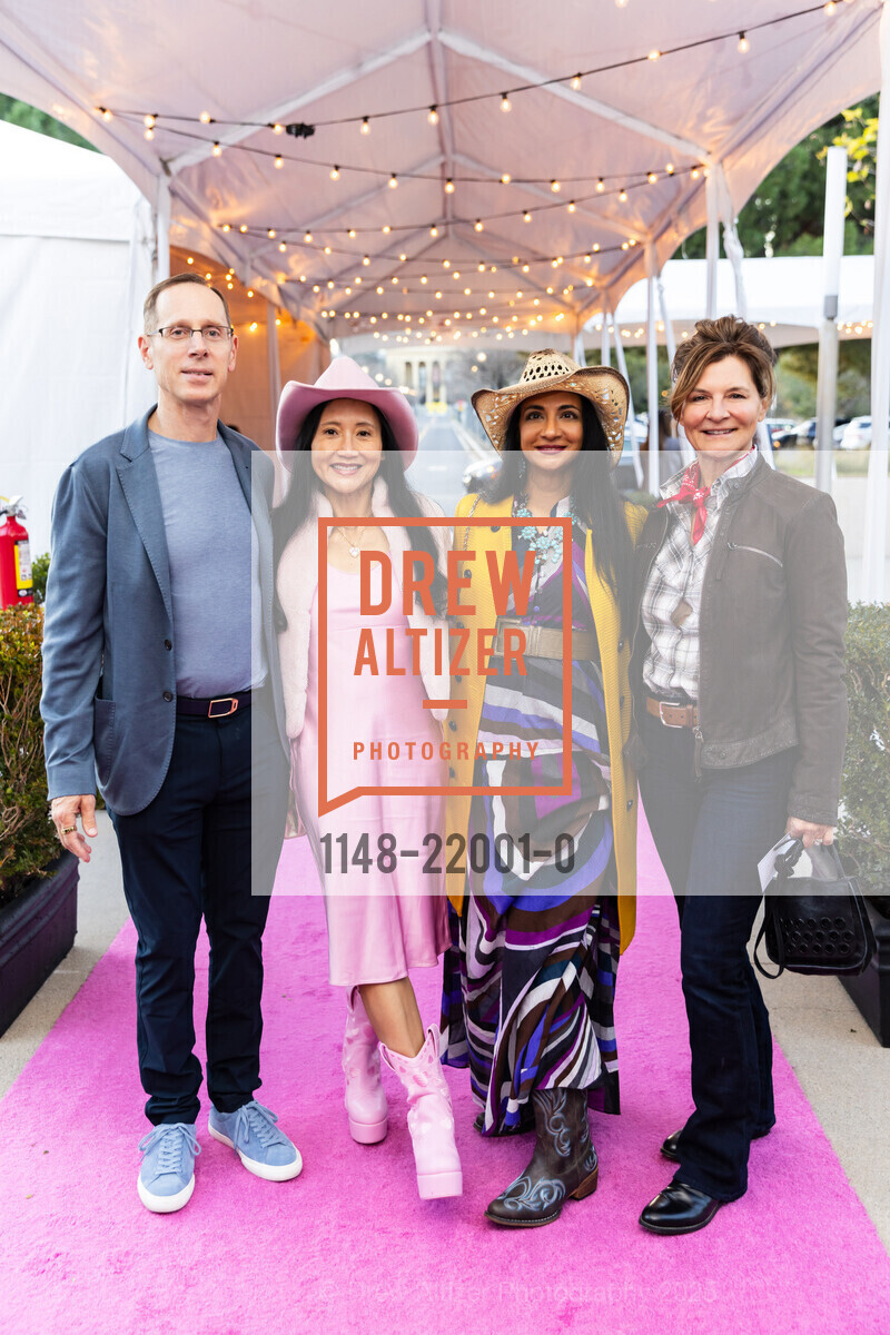 Mike Tuchen, Sarasina Tuchen, Malathi Srinivasan, Michelle Donatelli, Under One Umbrella's 2025 Evening Gala, Bing Concert Hall. 327 Lasuen Mall, January 27th, 2025, Photo #1148-22001-0 Mike Tuchen, Sarasina Tuchen, Malathi Srinivasan, Michelle Donatelli, Photo #1148-22001-0