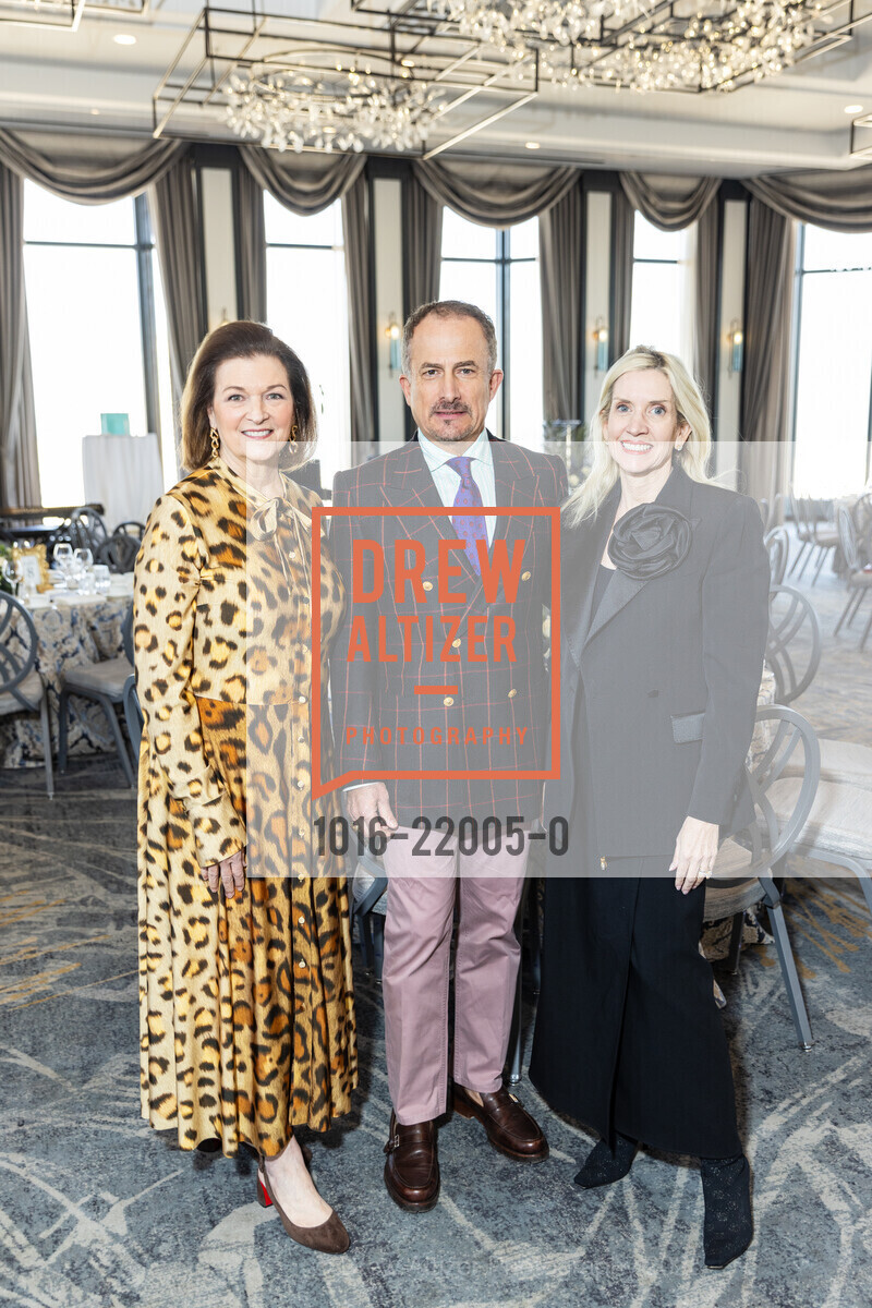 Susan Malott, Jorge Maumer, Jennifer Walske, San Francisco Opera Guild's Annual Luncheon 2025, Westin St. Francis Union Square. 32nd Floor 335 Powell Street, January 29th, 2025, Photo #1016-22005-0 Susan Malott, Jorge Maumer, Jennifer Walske, Photo #1016-22005-0