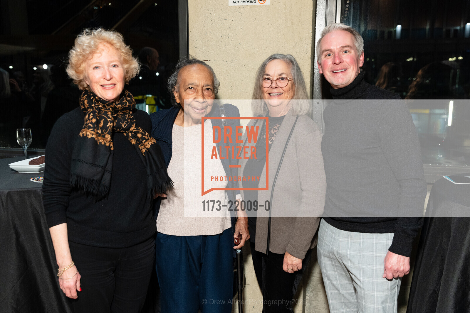 Carlyn Clause, Sylvia Lindsey, Terri Stuart, Patrick Wilken, Lise Davidsen Recital and honoring Mr. Gordon Getty, Zellerbach Hal. 101 Zellerbach Hall Spc 4800, February 4th, 2025, Photo #1173-22009-0 Carlyn Clause, Sylvia Lindsey, Terri Stuart, Patrick Wilken, Photo #1173-22009-0