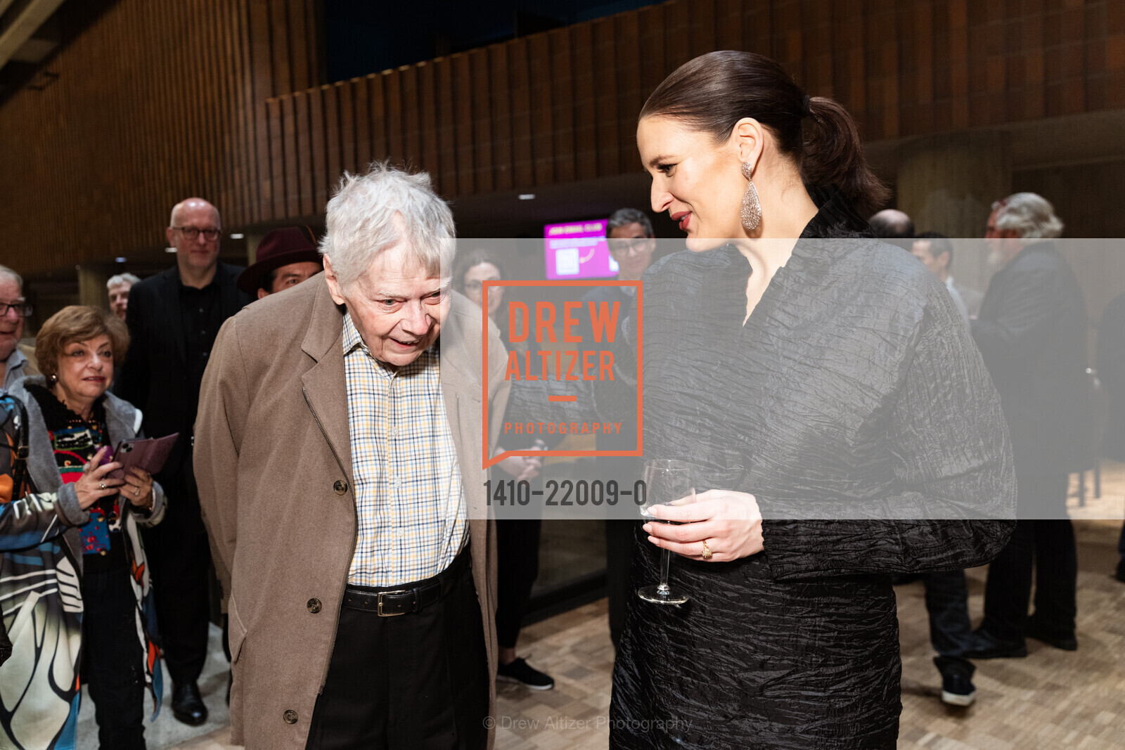 Gordon P. Getty, Lise Davidsen, Lise Davidsen Recital and honoring Mr. Gordon Getty, Zellerbach Hal. 101 Zellerbach Hall Spc 4800, Photo #1410-22009-0 Gordon P. Getty, Lise Davidsen, Photo #1410-22009-0