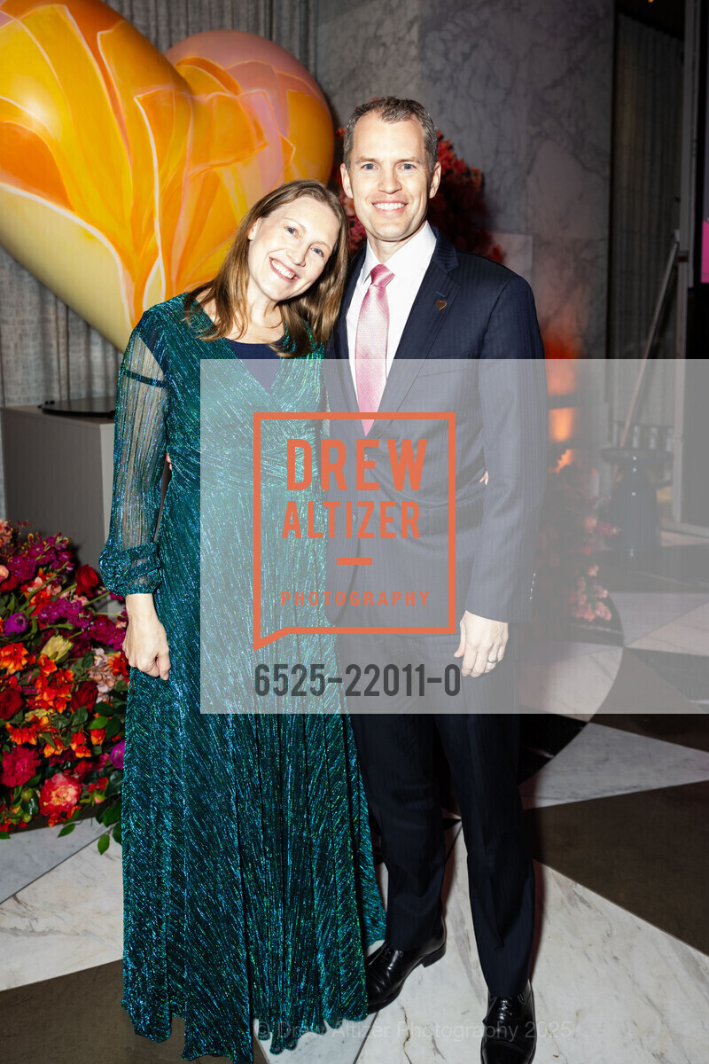 Brittany Turley, Robert Turley, Hearts in SF at the Conservatory, The Conservatory at One Sansome. 1 Sansome St, February 6th, 2025, Photo #6525-22011-0 Brittany Turley, Robert Turley, Photo #6525-22011-0