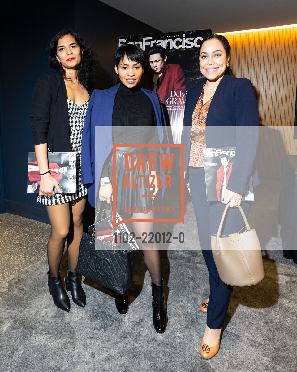 Deeksha Prakash, Moanalani Jeffrey, Marisa Rodriguez, Modern Luxury San Francisco Magazine | Summit Series | Reimagine San Francisco, Chase Center | Above the Rim. 690 Terry A Francois Blvd, February 6th, 2025, Photo #1102-22012-0 Deeksha Prakash, Moanalani Jeffrey, Marisa Rodriguez, Photo #1102-22012-0
