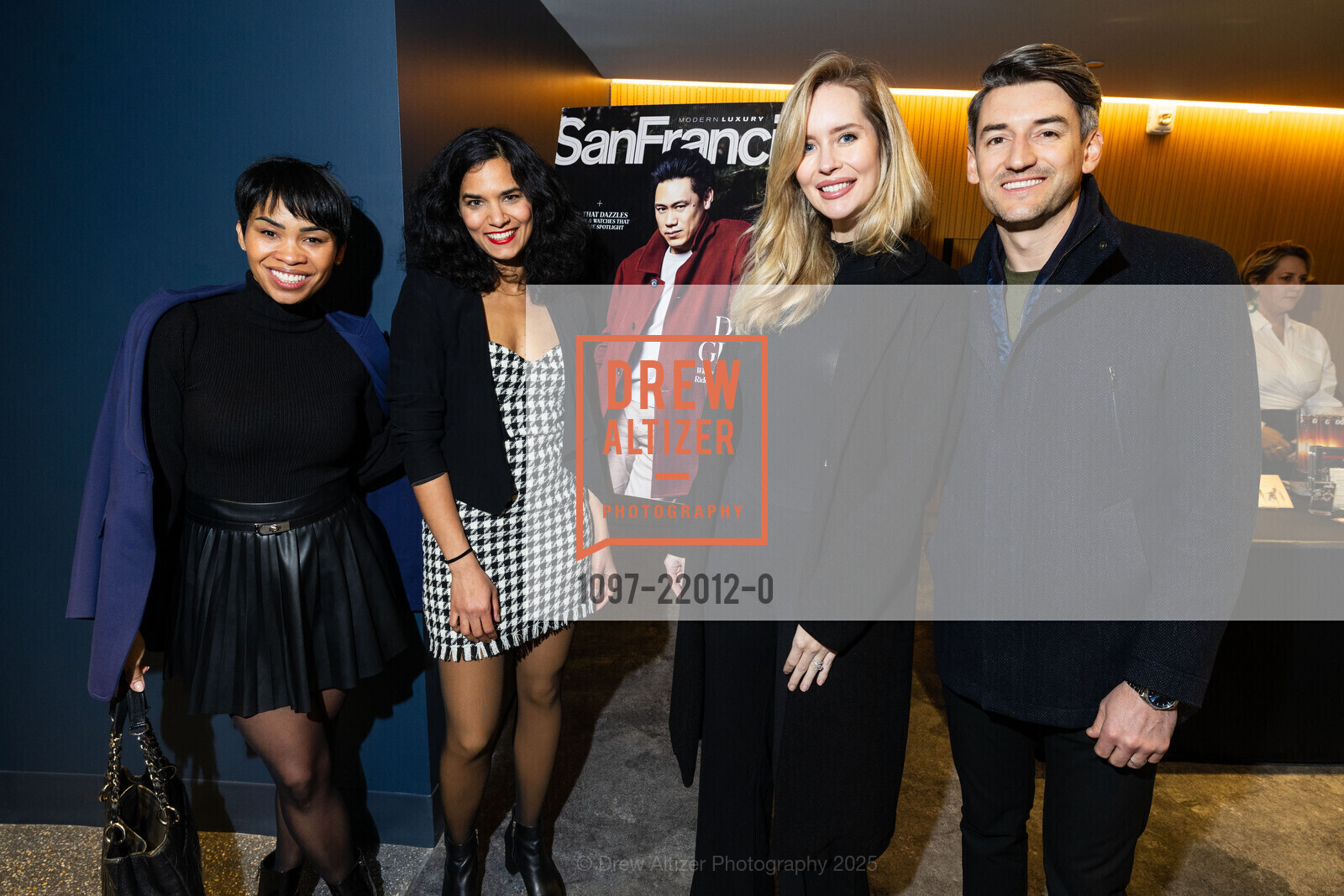 Moanalani Jeffrey, Deeksha Prakash, Brittany Bruhl, Blake McCall, Modern Luxury San Francisco Magazine | Summit Series | Reimagine San Francisco, Chase Center | Above the Rim. 690 Terry A Francois Blvd, February 6th, 2025, Photo #1097-22012-0 Moanalani Jeffrey, Deeksha Prakash, Brittany Bruhl, Blake McCall, Photo #1097-22012-0