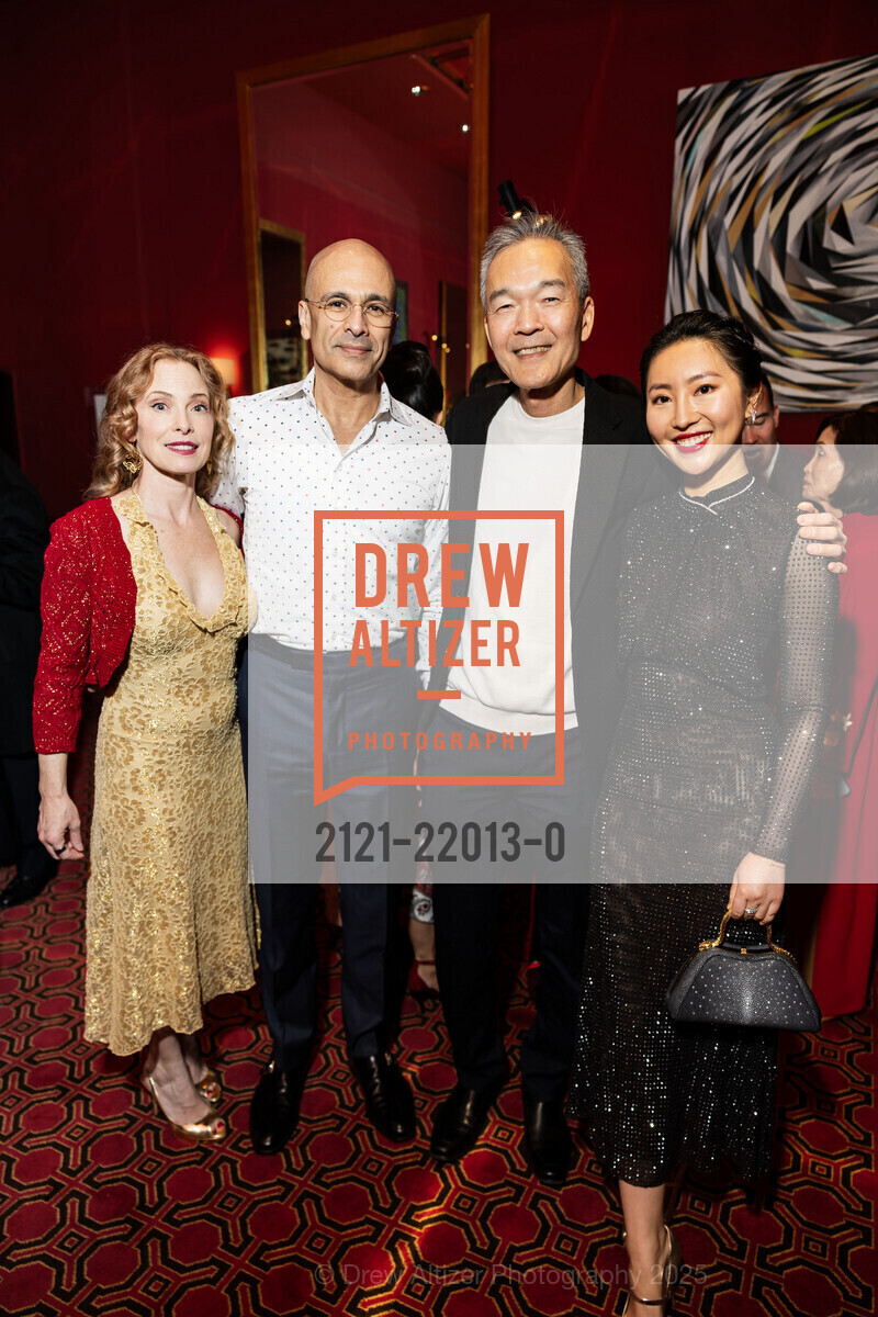 Janine O'Neill, Naozer Dadachanji, Minder Cheng, Erin Zhao, SF Symphony 25th Annual Lunar New Year Concert and Banquet, Davies Symphony Hall. 201 Van Ness Avenue, February 8th, 2025, Photo #2121-22013-0 Janine O'Neill, Naozer Dadachanji, Minder Cheng, Erin Zhao, Photo #2121-22013-0