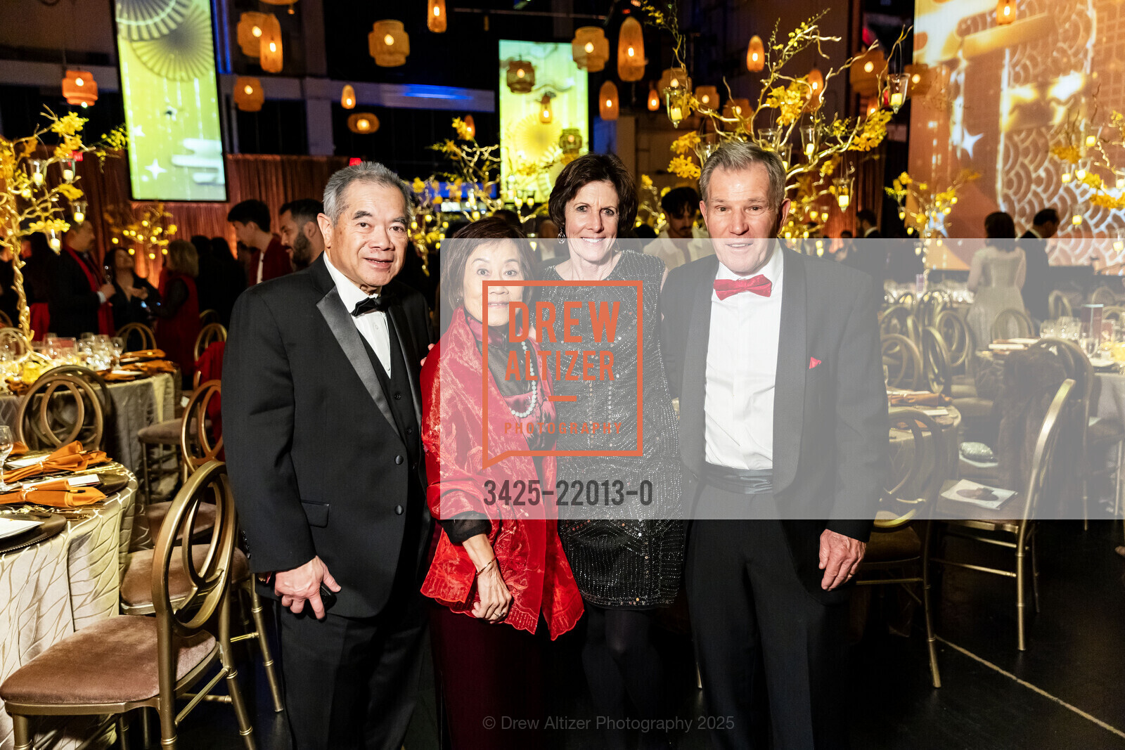 Annie Liu, Diane Ciesinski, Steve Ciesinski, SF Symphony 25th Annual Lunar New Year Concert and Banquet, Davies Symphony Hall. 201 Van Ness Avenue, February 8th, 2025, Photo #3425-22013-0 Annie Liu, Diane Ciesinski, Steve Ciesinski, Photo #3425-22013-0