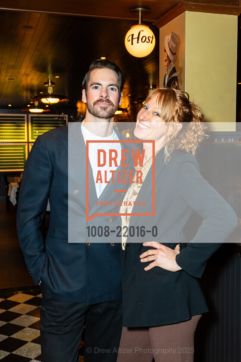 Cory Schisler, Arianna Vance, Izzy's Steaks & Chops VIP Dinner, Izzy's Steaks & Chops. 3345 Steiner Street, February 11th, 2025, Photo #1008-22016-0 Cory Schisler, Arianna Vance, Photo #1008-22016-0