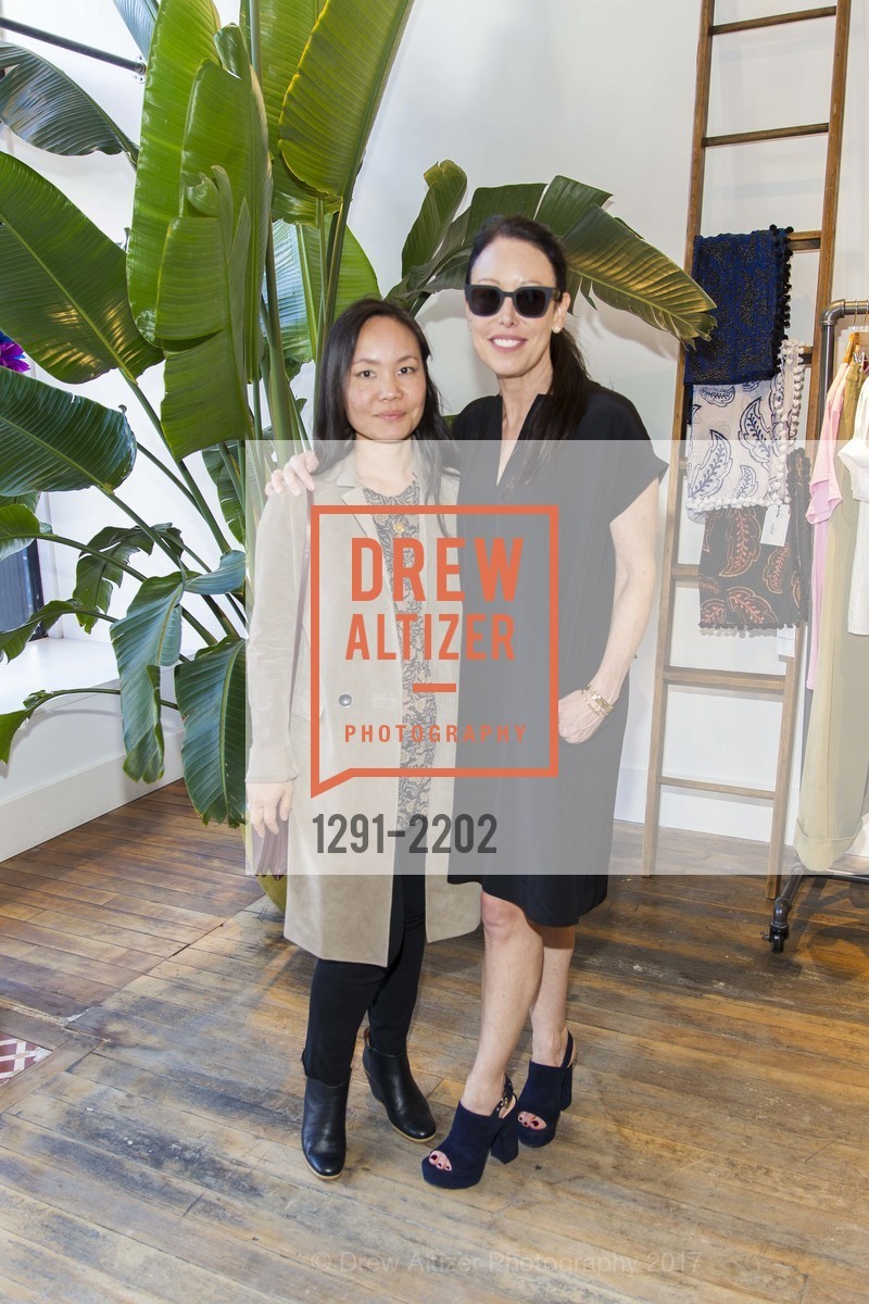 Catherine Wu, Maria Peevey, La Ligne Trunk show at HEROSHOP 2017, HEROSHOP. 982 Post Street San Francisco, California 94109, May 18th, 2017, Photo #1291-2202 Catherine Wu, Maria Peevey, Photo #1291-2202