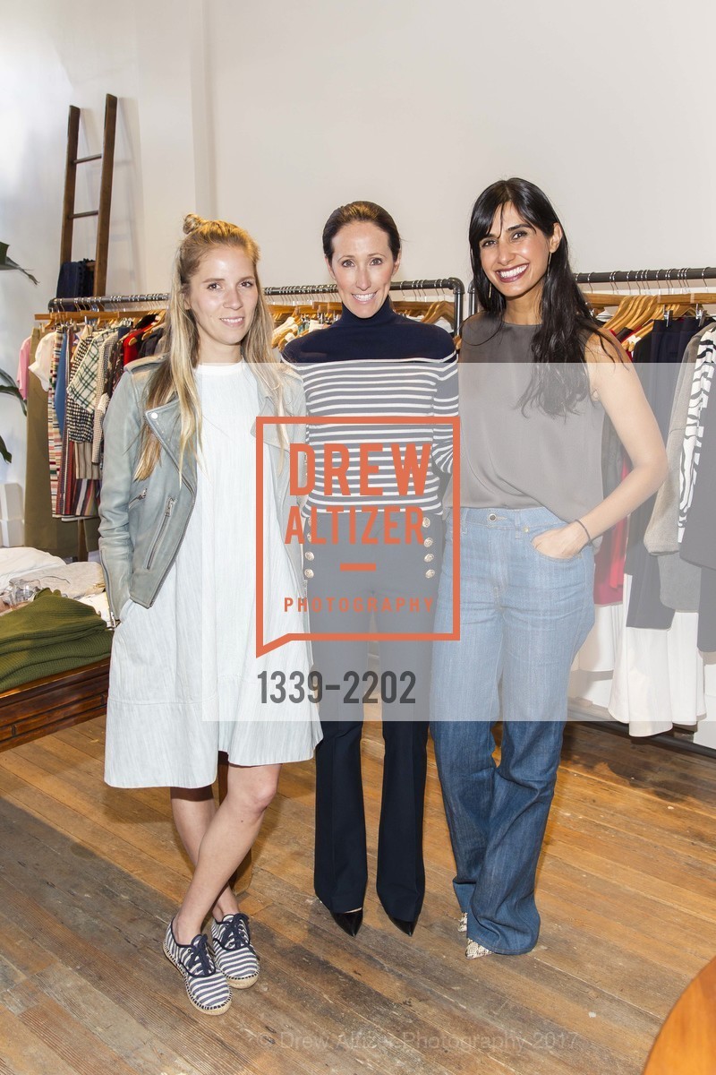 Danielle McKenzie, Kathryn Retzer, Shilpa Shah, La Ligne Trunk show at HEROSHOP 2017, HEROSHOP. 982 Post Street San Francisco, California 94109, May 18th, 2017, Photo #1339-2202 Danielle McKenzie, Kathryn Retzer, Shilpa Shah, Photo #1339-2202