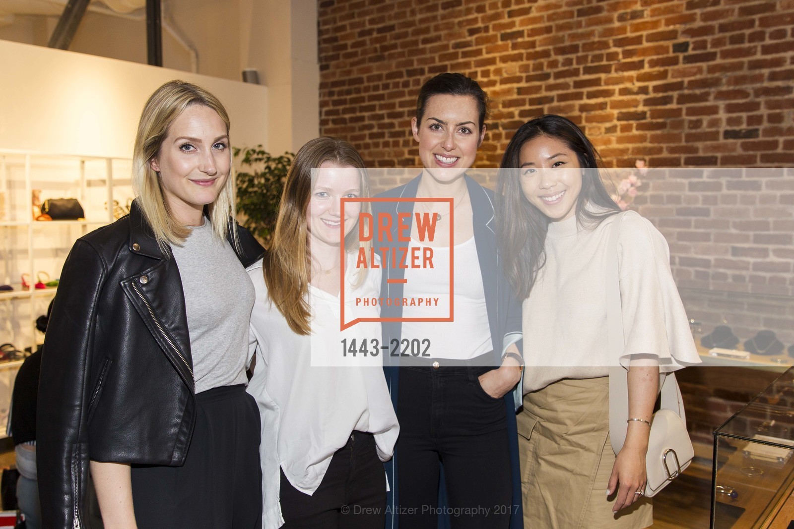 Nicole Powell, Lizzie Agnew, Clara Sieg, Jess Lee, La Ligne Trunk show at HEROSHOP 2017, HEROSHOP. 982 Post Street San Francisco, California 94109, May 18th, 2017, Photo #1443-2202 Nicole Powell, Lizzie Agnew, Clara Sieg, Jess Lee, Photo #1443-2202