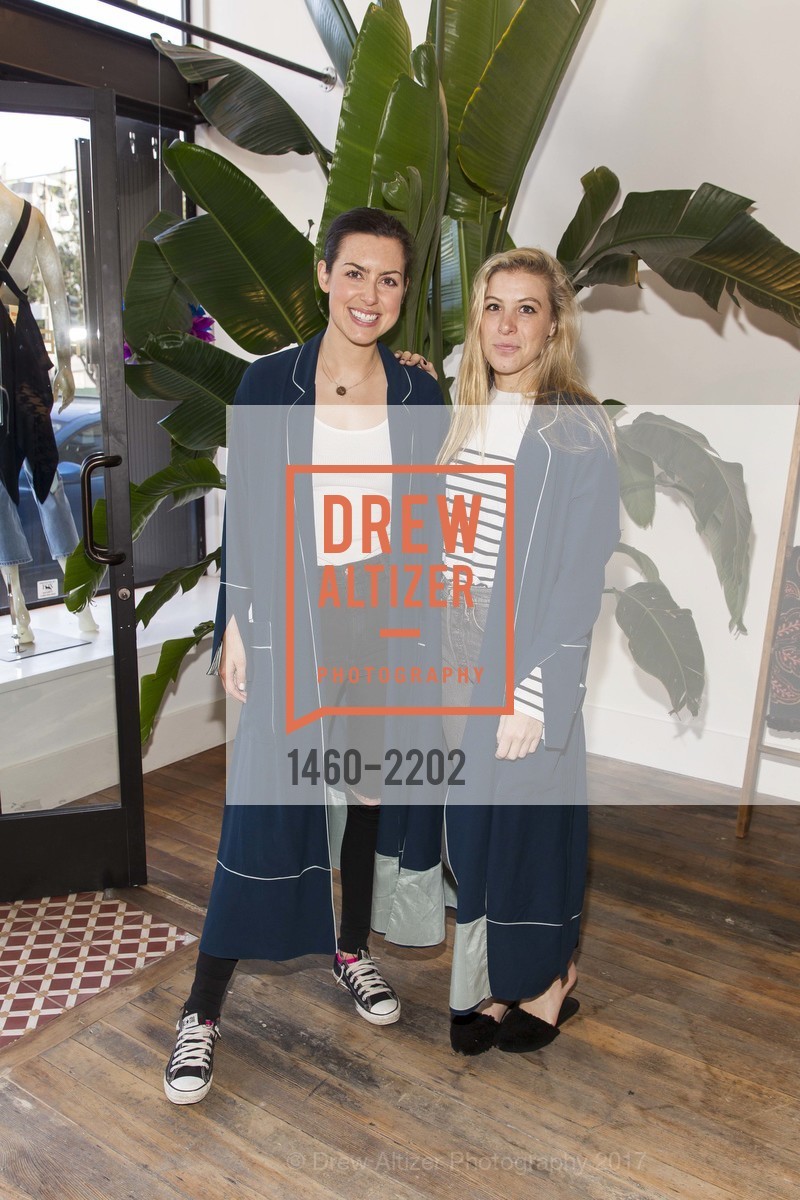 Clara Sieg, Molly Howard, La Ligne Trunk show at HEROSHOP 2017, HEROSHOP. 982 Post Street San Francisco, California 94109, May 18th, 2017, Photo #1460-2202 Clara Sieg, Molly Howard, Photo #1460-2202