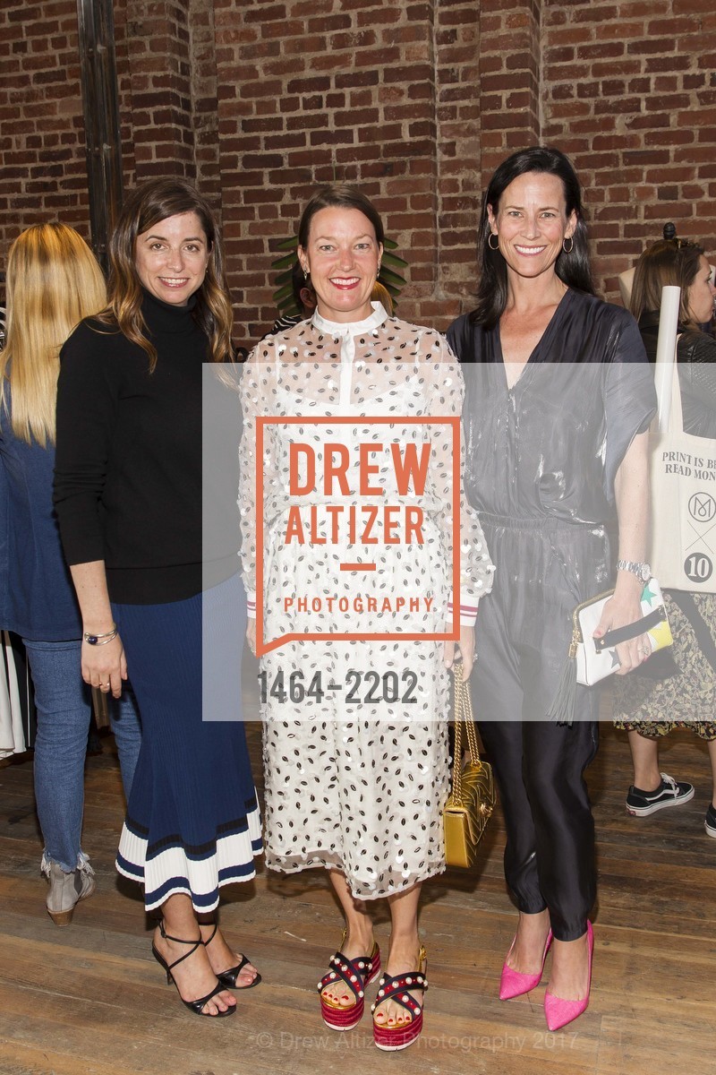 Emily Holt, Eileen Sheldon, Whitney Shiate, La Ligne Trunk show at HEROSHOP 2017, HEROSHOP. 982 Post Street San Francisco, California 94109, May 18th, 2017, Photo #1464-2202 Emily Holt, Eileen Sheldon, Whitney Shiate, Photo #1464-2202