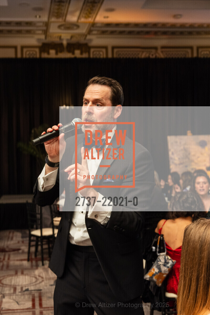 Pat Tully, The Guardsmen 48th Annual San Francisco Wine Auction, Palace Hotel. 2 Montgomery Street, February 22nd, 2025, Photo #2737-22021-0 Pat Tully, Photo #2737-22021-0