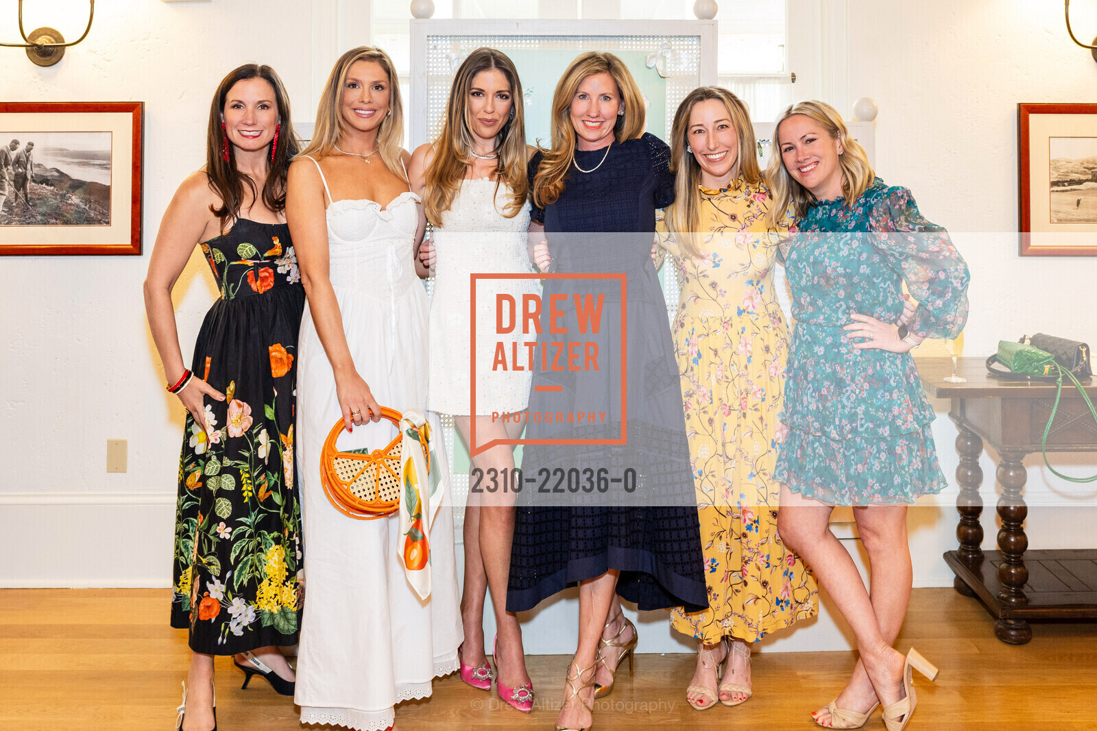 Amy Morgan, Maja Kollmann, Eva Vaz, Amy Evans, Kristin Pech, Jessica Hewson, Edgewood Fair benefitting Edgewood Center for Children and Families, The Olympic Club. 599 Skyline Boulevard, Photo #2310-22036-0 Amy Morgan, Maja Kollmann, Eva Vaz, Amy Evans, Kristin Pech, Jessica Hewson, Photo #2310-22036-0