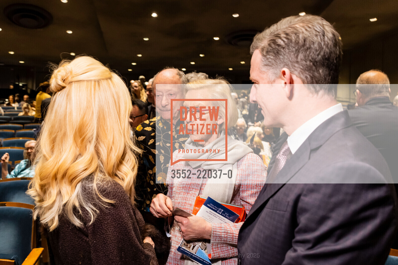 Bernard Osher, Barbro Osher, Jeremy Geffen, Cal Performances Annual Gala 2025, 101 Zellerbach Hall. Spc 4800, March 7th, 2025, Photo #3552-22037-0 Bernard Osher, Barbro Osher, Jeremy Geffen, Photo #3552-22037-0