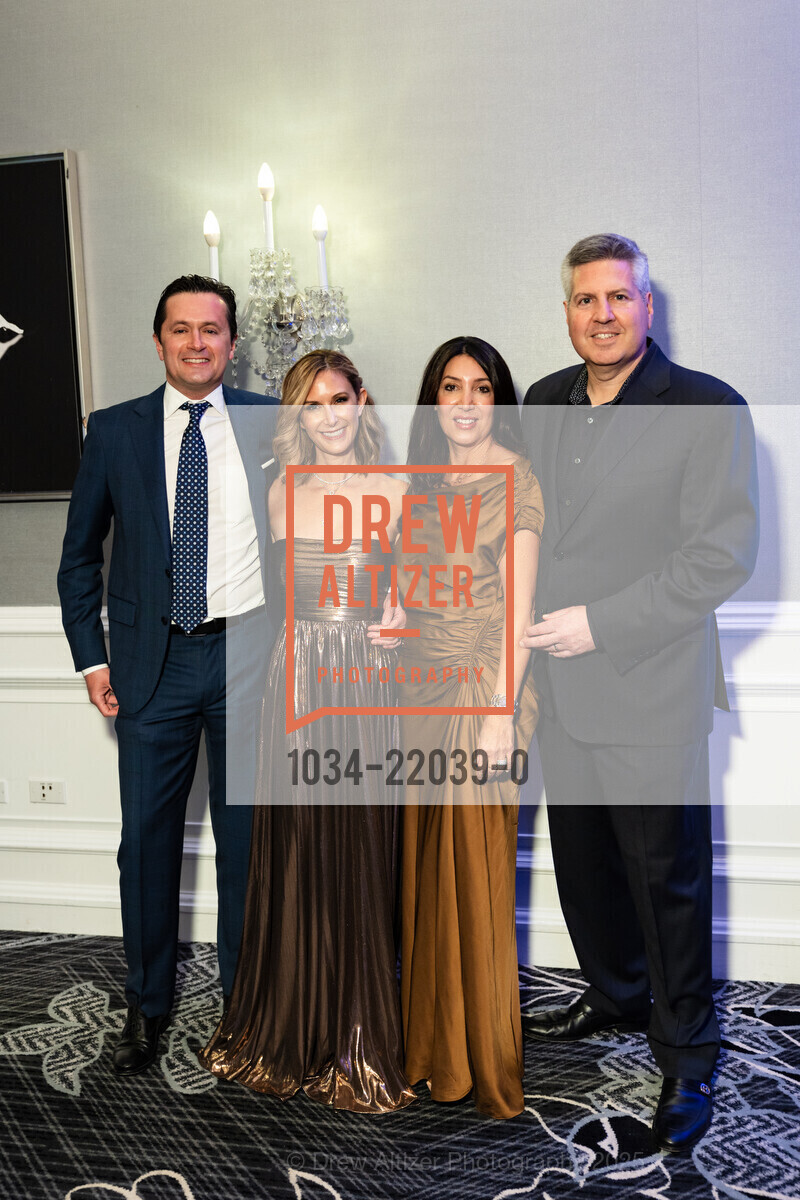 Max Saffian, Randi Saffian, Orly Petri, Mark Petri, Family House's 2025 Gala, The Ritz-Carlton San Francisco. 600 Stockton Street, March 8th, 2025, Photo #1034-22039-0 Max Saffian, Randi Saffian, Orly Petri, Mark Petri, Photo #1034-22039-0