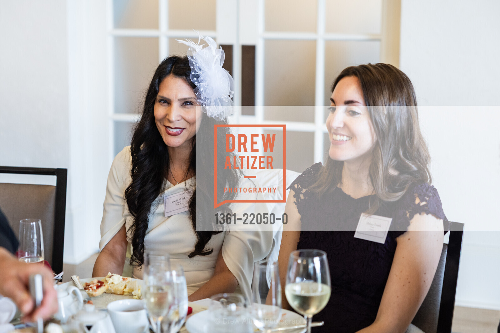 Jennifer Leal, Melissa Pouch, Junior League of San Francisco's Annual Tea, The Olympic Club Lakeside. 599 Skyline Blvd, Photo #1361-22050-0 Jennifer Leal, Melissa Pouch, Photo #1361-22050-0
