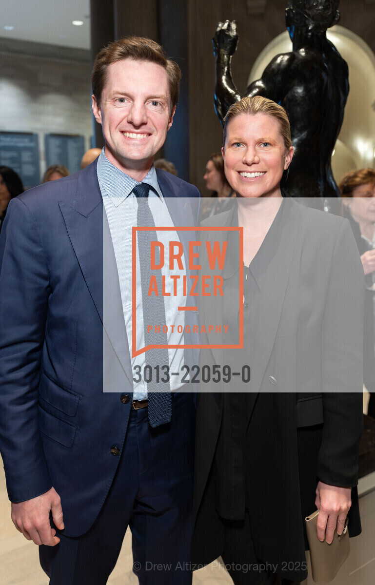 Stephen Sherrill, Sarah Wendell Sherrill, Wayne Thiebaud Donor Opening Reception, Legion of Honor. 100 34th Ave, March 20th, 2025, Photo #3013-22059-0 Stephen Sherrill, Sarah Wendell Sherrill, Photo #3013-22059-0