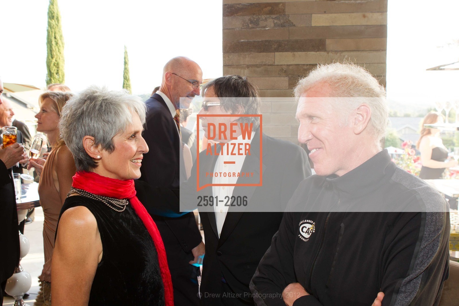 Joan Baez, Bill Walton, Part the Cloud 2012, Rosewood Sand Hill Hotel. San Francisco, May 5th, 2012, Photo #2591-2206 Joan Baez, Bill Walton, Photo #2591-2206