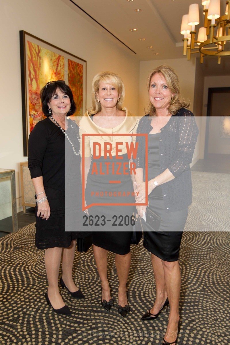 Ann Holloway, Jillian Manus-Salzman, Renee Hellman, Part the Cloud 2012, Rosewood Sand Hill Hotel. San Francisco, May 5th, 2012, Photo #2623-2206 Ann Holloway, Jillian Manus-Salzman, Renee Hellman, Photo #2623-2206