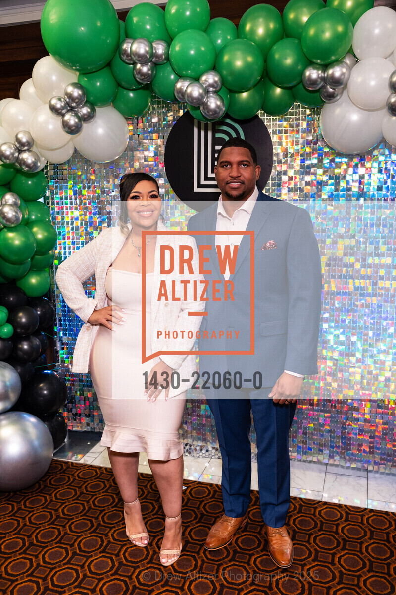 Genesis Emery-Foley, James Foley, Big Brothers & Big Sisters Annual 2025 Gala, Julia Morgan Ballroom. 465 California Street, March 21st, 2025, Photo #1430-22060-0 Genesis Emery-Foley, James Foley, Photo #1430-22060-0