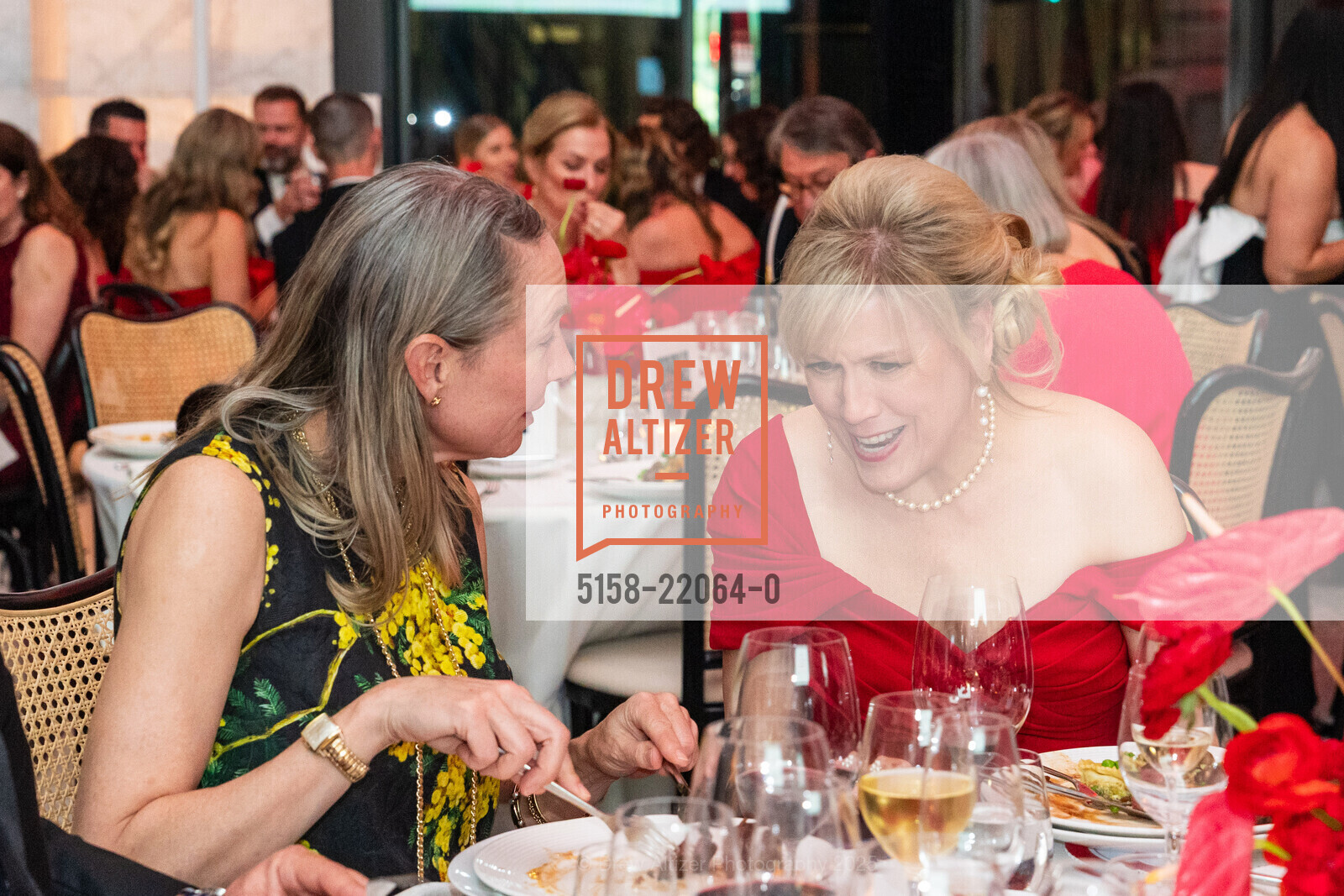 Alison Haga, Ingrid Swenson, Red Cross of San Francisco's 30th Anniversary Gala 2025, The Conservatory Ballroom. 1 Sansome Street, March 22nd, 2025, Photo #5158-22064-0 Alison Haga, Ingrid Swenson, Photo #5158-22064-0