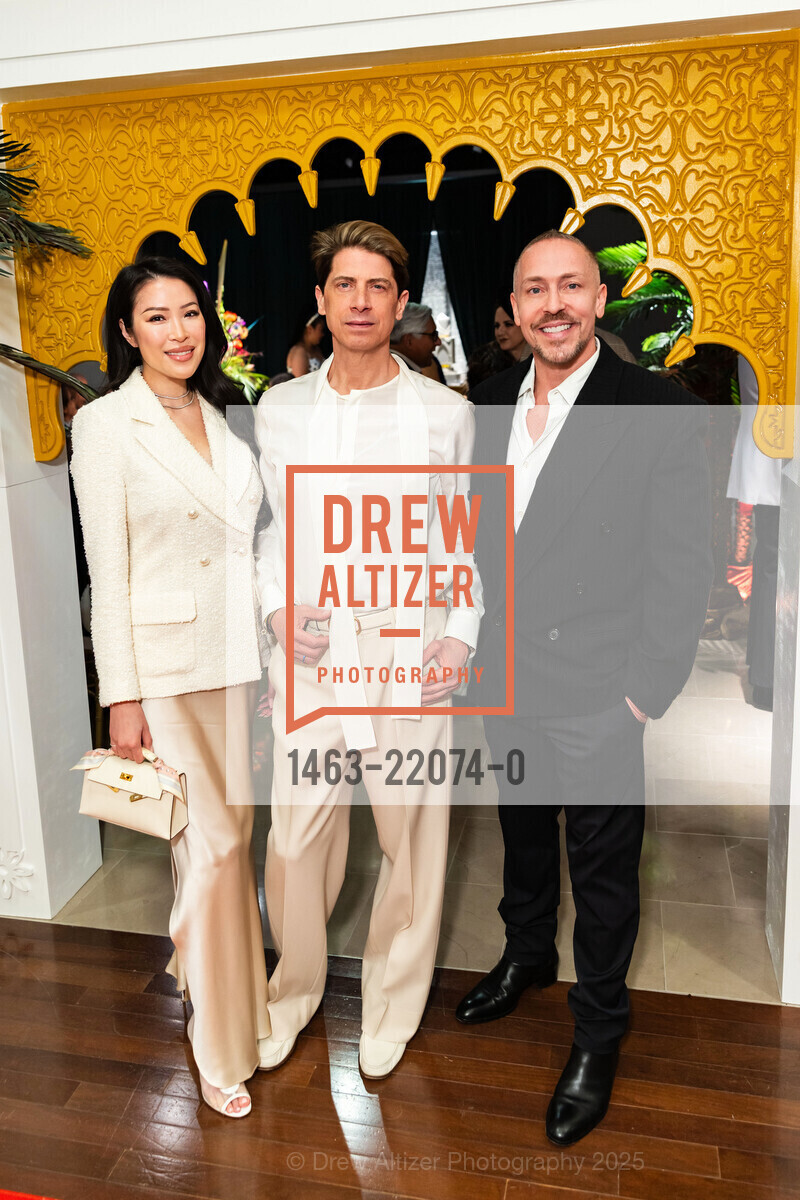 Tracy Chen, Aubrey Brewster, Tom Schoenherr, Aubrey Brewster Hosts "Rick's Cafe Americain: A Casablanca Fantasy", The Penthouse of 5. 150 Stockton Street, March 29th, 2025, Photo #1463-22074-0 Tracy Chen, Aubrey Brewster, Tom Schoenherr, Photo #1463-22074-0