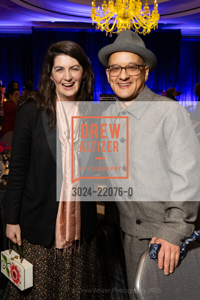Zoe Mercer-Golden, Sean San José, Berkeley Repertory Theatre Hosts OVATION Gala 2025, The Ritz-Carlton. 600 Stockton St, March 29th, 2025, Photo #3024-22076-0 Zoe Mercer-Golden, Sean San José, Photo #3024-22076-0
