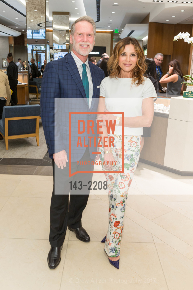 Jeff Cox, Claudia Ross, Rolex Baselword, Shreve & Co. 150 Post Street, May 17th, 2017, Photo #143-2208 Jeff Cox, Claudia Ross, Photo #143-2208