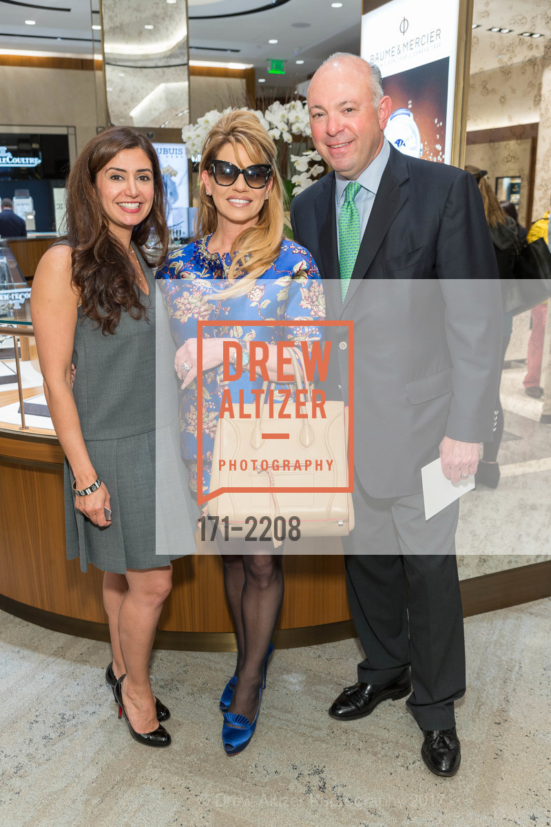 Ari Armand, Angie Donati, Mario Donati, Rolex Baselword, Shreve & Co. 150 Post Street, May 17th, 2017, Photo #171-2208 Ari Armand, Angie Donati, Mario Donati, Photo #171-2208