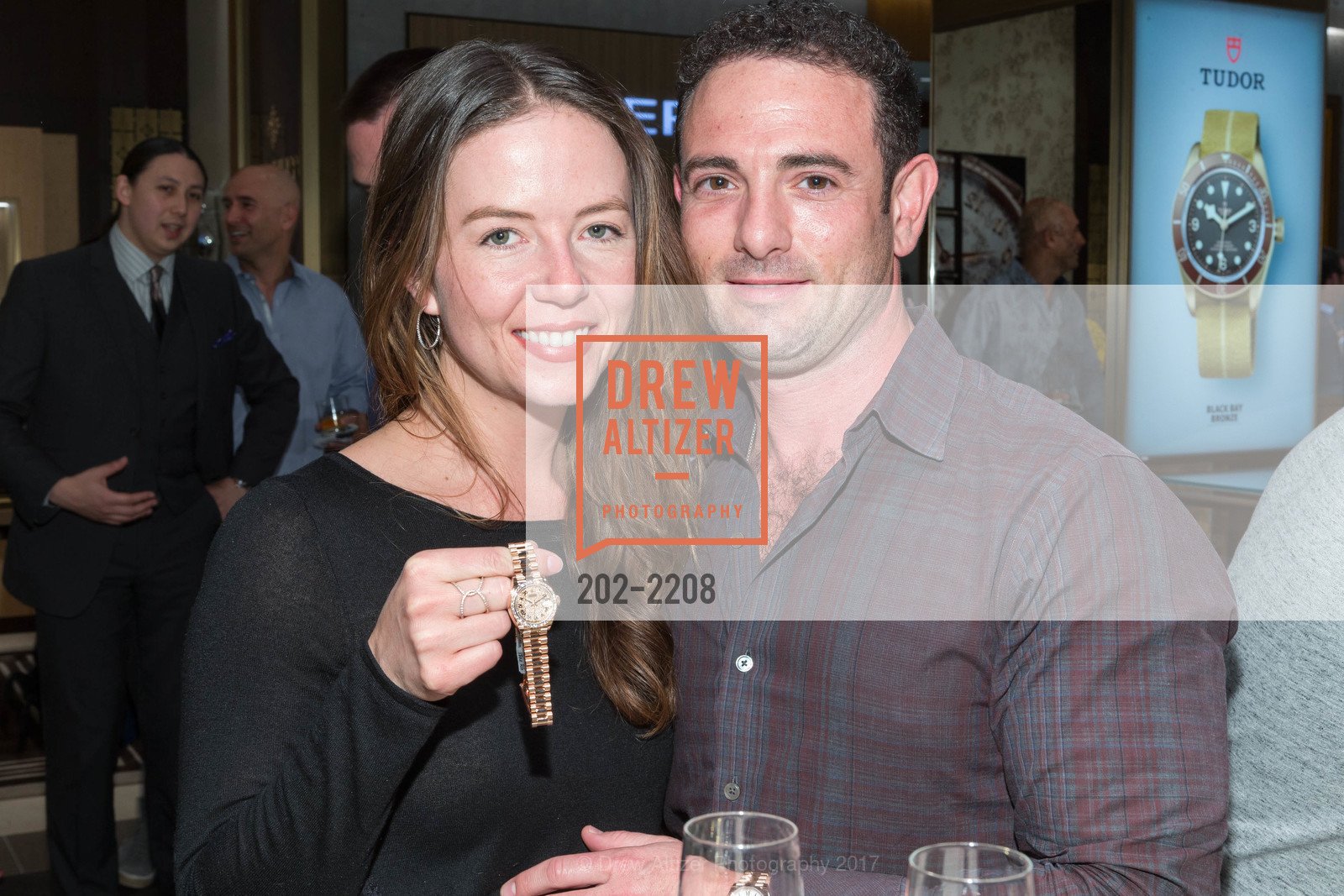 Emma Grande, Brandon Grande, Rolex Baselword, Shreve & Co. 150 Post Street, May 17th, 2017, Photo #202-2208 Emma Grande, Brandon Grande, Photo #202-2208