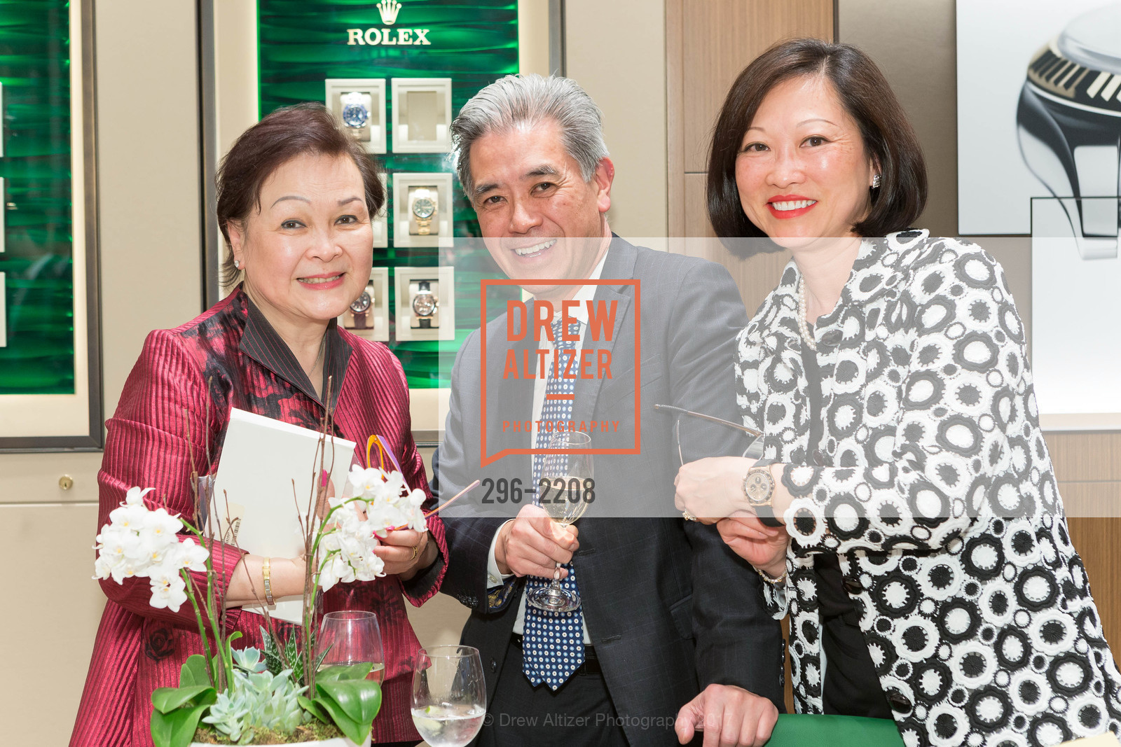 Ross Lai, Anna Lai, Rolex Baselword, Shreve & Co. 150 Post Street, May 17th, 2017, Photo #296-2208 Ross Lai, Anna Lai, Photo #296-2208
