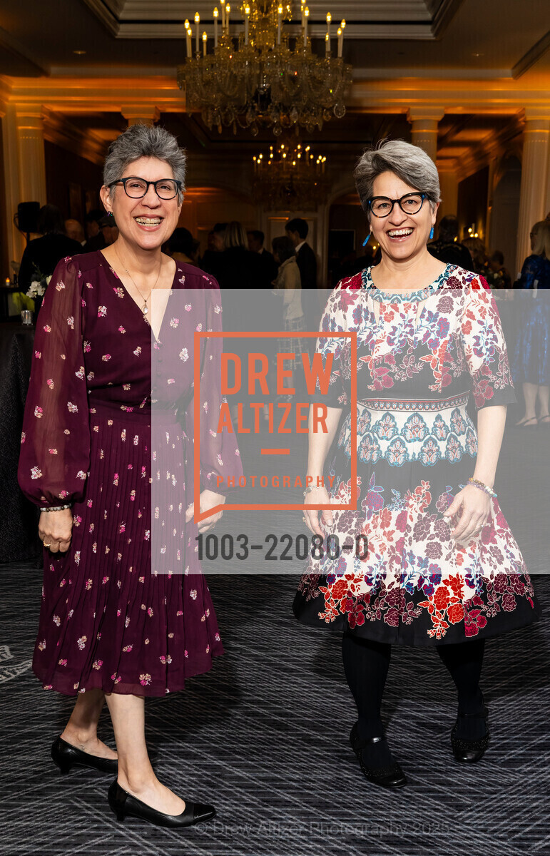 Marta Bayol, Sheryl Roman, Community Music Center's 2025 Spring Gala, Ritz-Carlton Hotel San Francisco, Grand Ballroom. 600 Stockton Street, April 3rd, 2025, Photo #1003-22080-0 Marta Bayol, Sheryl Roman, Photo #1003-22080-0