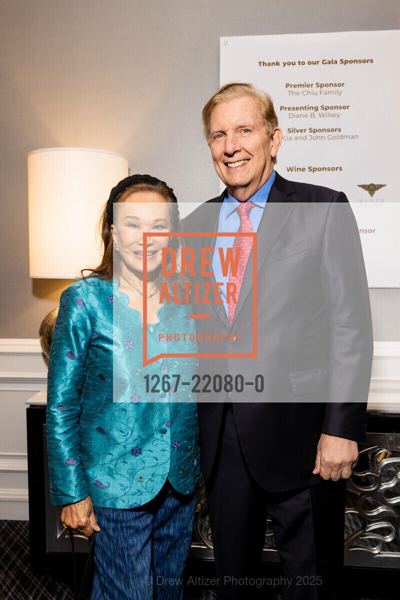 Martha Hertelendy, George Norton, Community Music Center's 2025 Spring Gala, Ritz-Carlton Hotel San Francisco, Grand Ballroom. 600 Stockton Street, April 3rd, 2025, Photo #1267-22080-0 Martha Hertelendy, George Norton, Photo #1267-22080-0